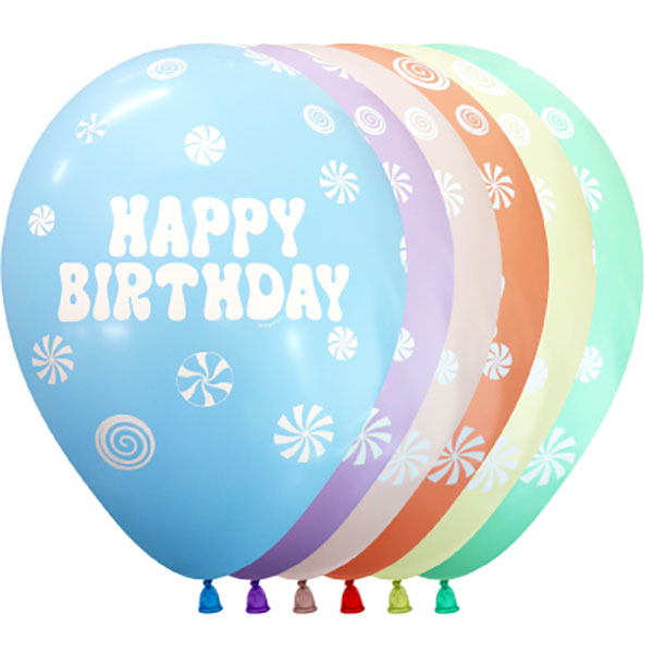 誕生日ゴム風船