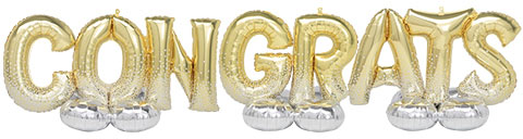 【エアー専用】コングラッツバルーン【コングラッツ】