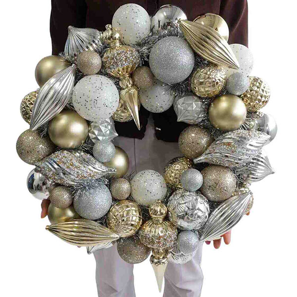 シルバーオーナメントリース