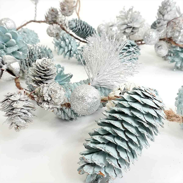 ナチュラルガーランド【ホワイトブルー】