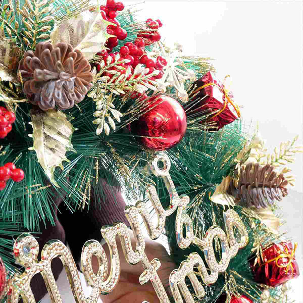 クリスマスナチュラルリース【レッド】