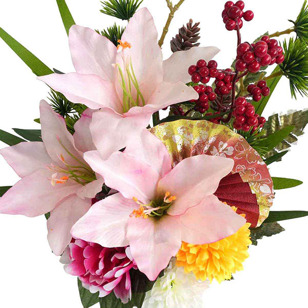 扇正月アレンジ