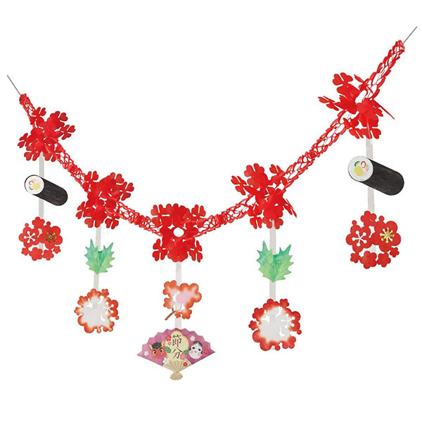 節分扇ガーランド
