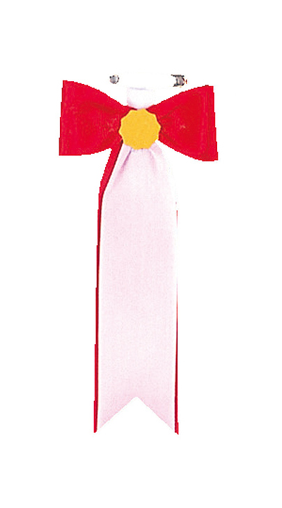 日本初の （まとめ）銀鳥産業 徽章リボン 大リボンバラ 白 6個入（×10セット）[21] その他事務用品 - raffles.mn