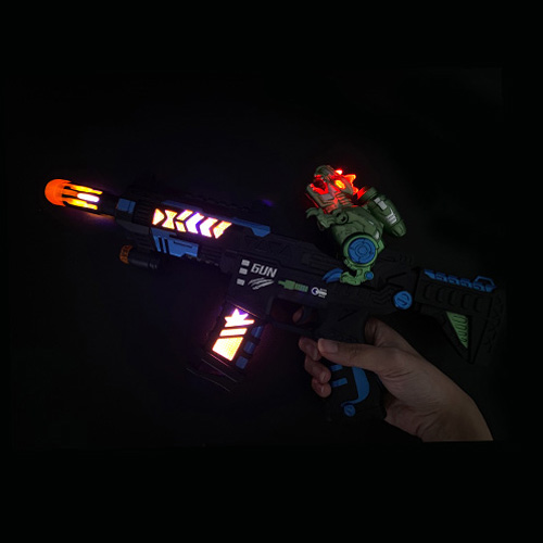 光と音のダイノマシンガン