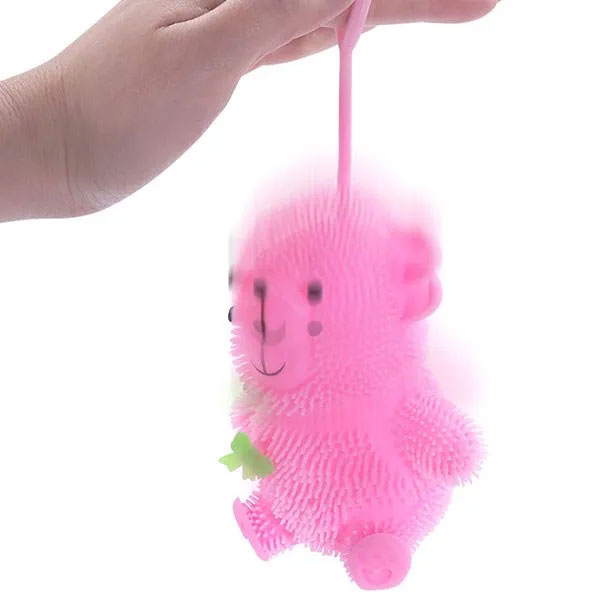ピカピカおすわりくまちゃんヨーヨー