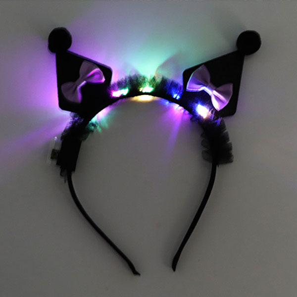 光る小悪魔カチューシャ
