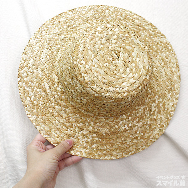 麦わら帽子作り