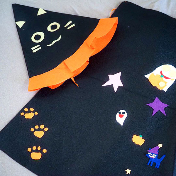 フェルトでマント作り