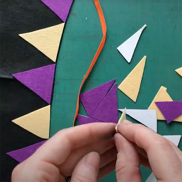 フェルトでマント作り