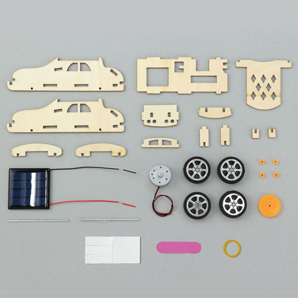 木製ソーラーカー作り
