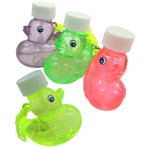 アヒルシャボン玉