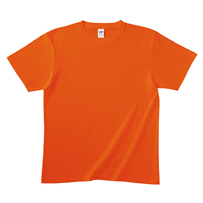 名入れプリントTシャツ　オレンジ