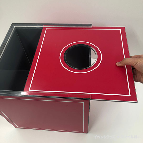 6592円 【受注生産品】 アンケート 抽選箱 アクリル抽選箱 白 1箱 集客 アピール 案内 パチンコ備品 送料無料