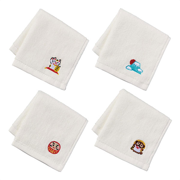 開運招福おみくじ刺繍タオル