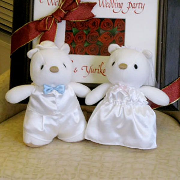 ウェディングドール ラブ・マシュ(クマ)セット